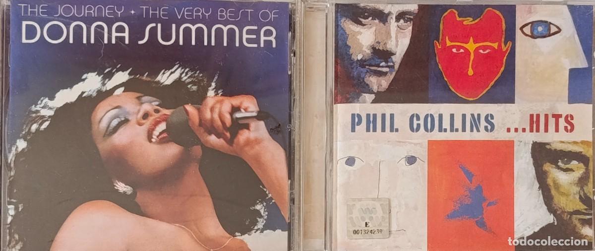 CDs de m&uacute;sica: 2 CD PHILL COLLINS HITS - DONNA SUMMER - Foto 1