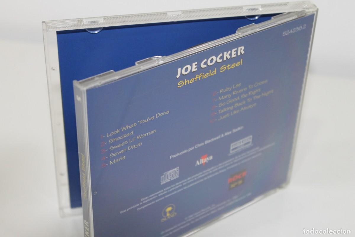 CDs de m&uacute;sica: JOE COCKER SHEFFIELD STEEL CD - Foto 3