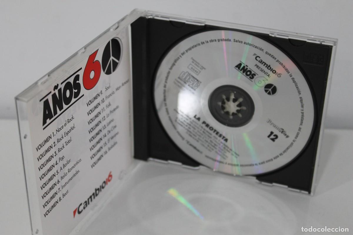 CDs de m&uacute;sica: LA PROTESTA A&Ntilde;OS 60 CD - Foto 2