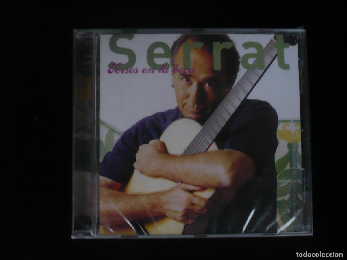 CDs de m&uacute;sica: serrat - versos en la boca - cd nuevo precintado - Foto 1