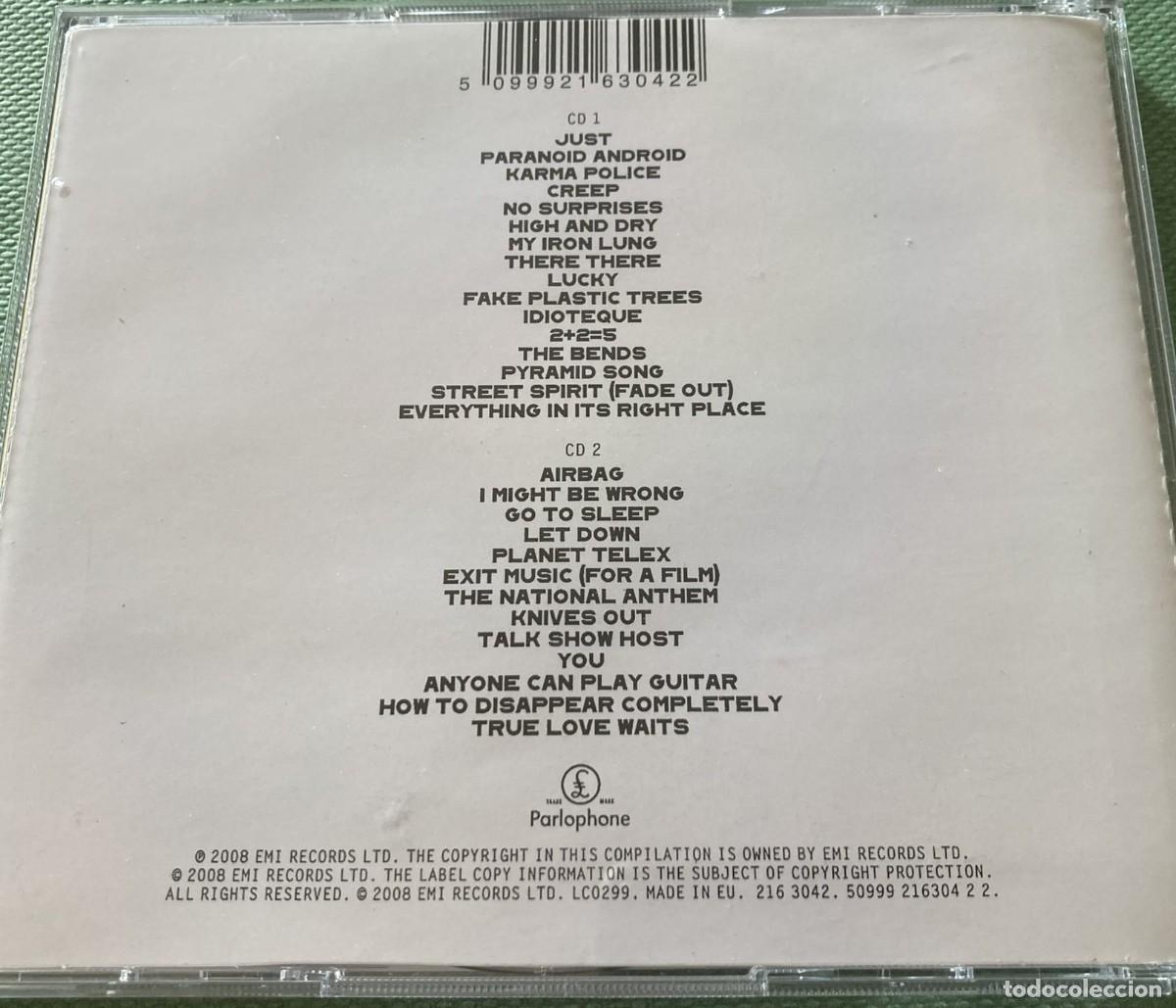 CDs de m&uacute;sica: RADIOHEAD - THE BEST 2 x cd (2008) - Foto 4