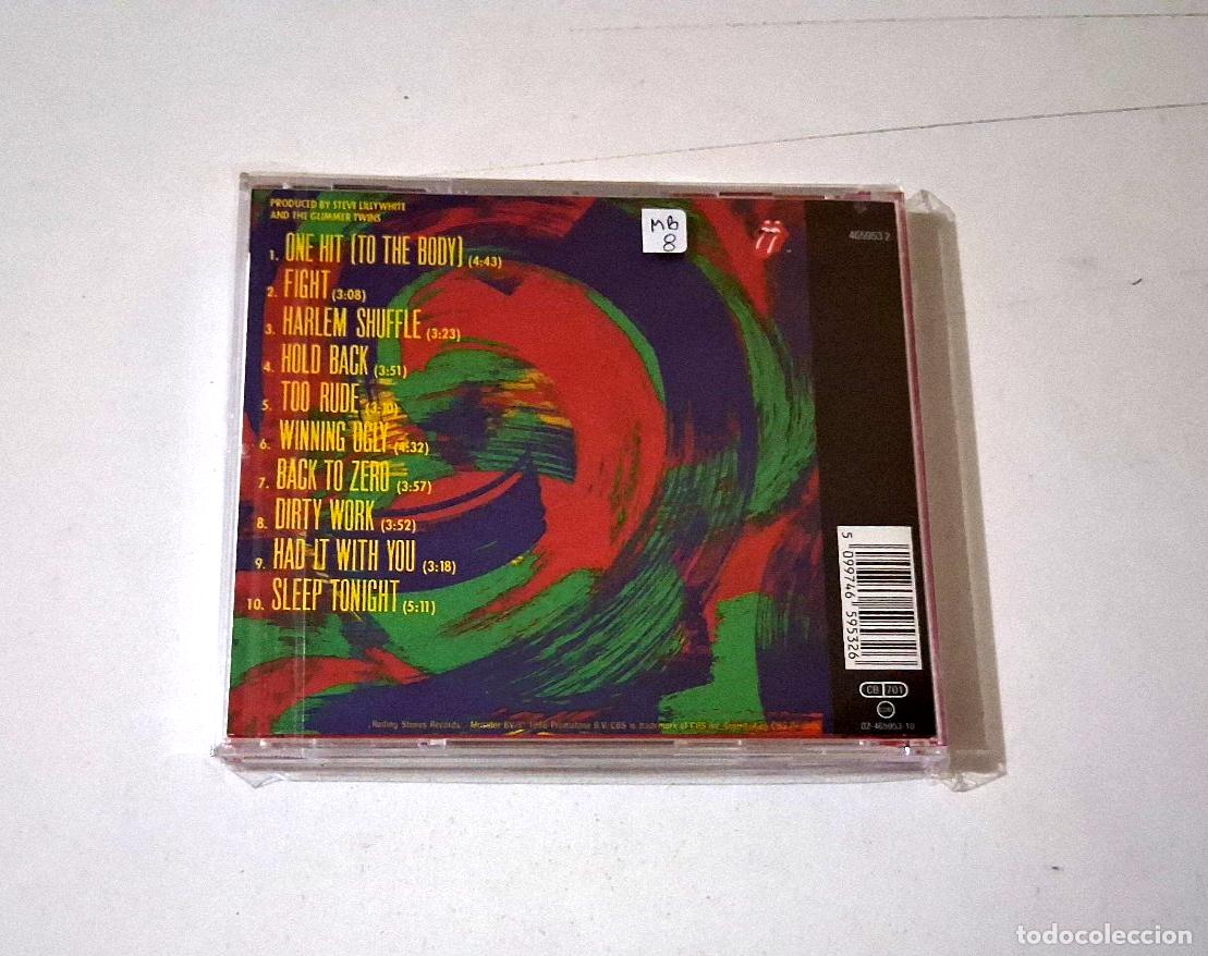 CDs de m&uacute;sica: THE ROLLING STONES &rdquo;DIRTY WORK&rdquo; CD 10 TRACKS - Foto 2