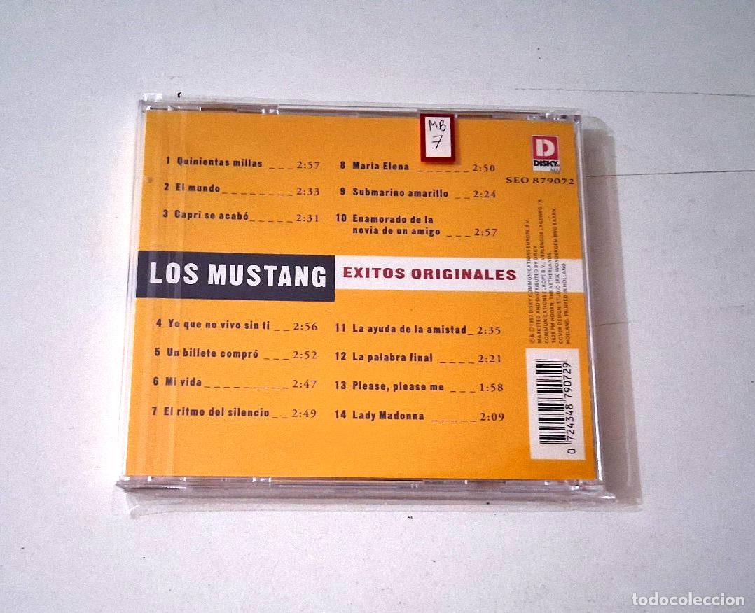 CDs de m&uacute;sica: LOS MUSTANG &rdquo;EXITOS ORIGINALES&rdquo; CD 14 TRACKS - Foto 2