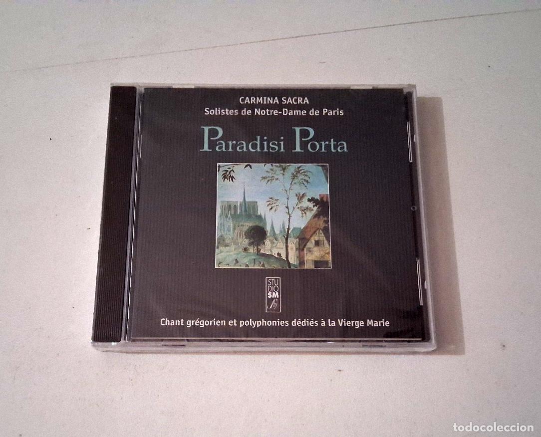 Music CDs: CARMINA SACRA SOLISTES DE NOTR-DAME DE PARIS &rdquo;PARADISI PORTA&rdquo; CD 13 TRACKS PRECI
