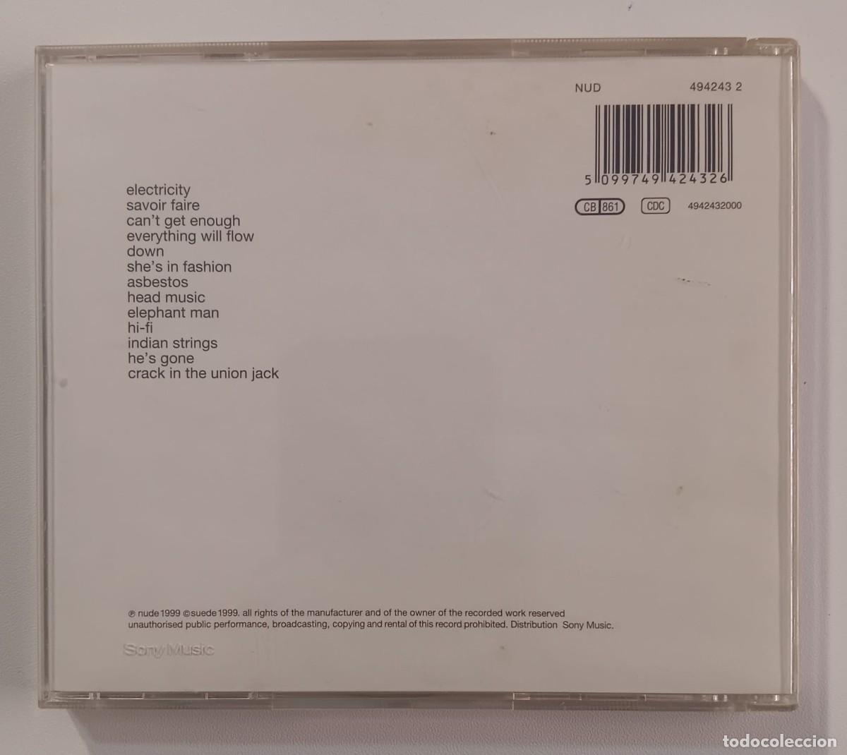 CDs de m&uacute;sica: CD COMPACT DISC SUEDE HEAD MUSIC - Foto 3