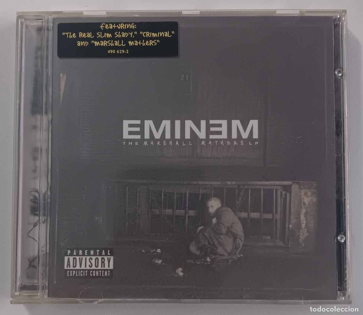 CDs de m&uacute;sica: CD COMPACT DISC EMINEM THE MARSHALL MATHERS - Foto 1