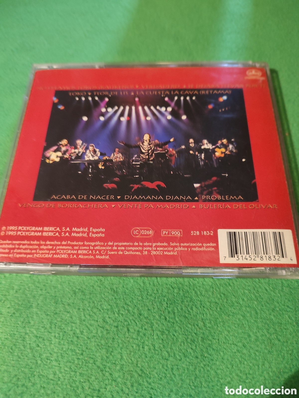 CDs de m&uacute;sica: Ketama - De Aki A edici&oacute;n 1995 - Foto 3
