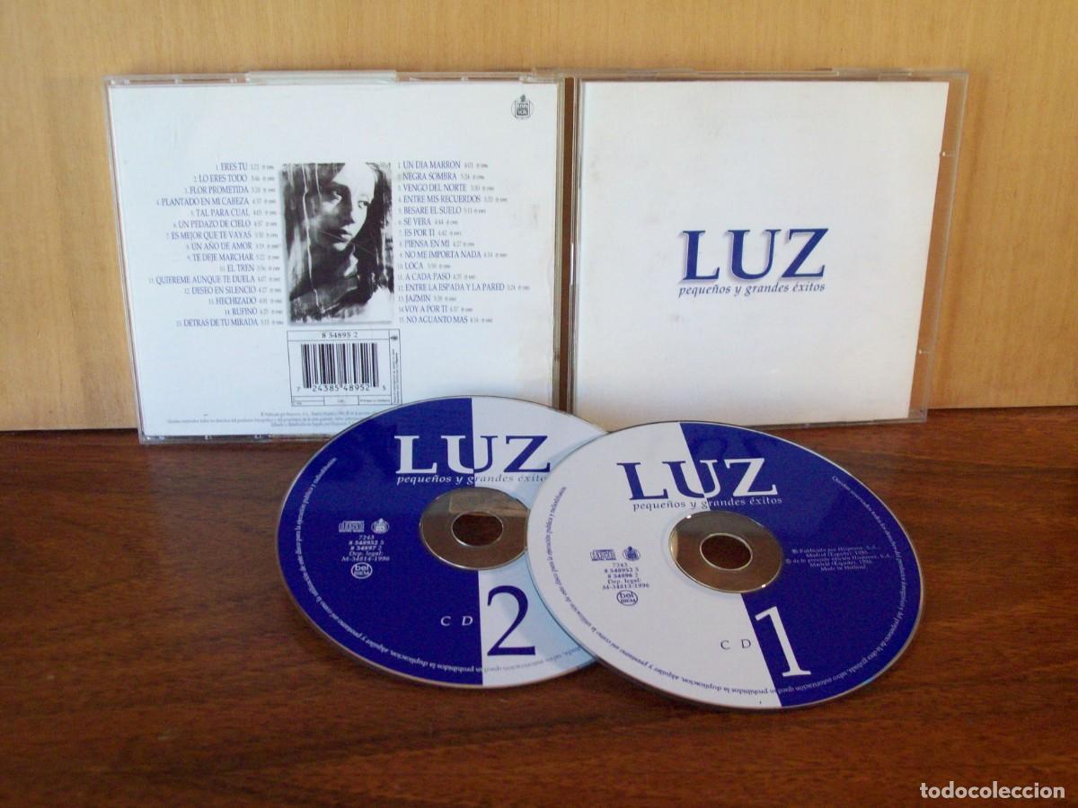 CDs de m&uacute;sica: LUZ - PEQUE&Ntilde;OS Y GRANDES EXITOS - DOBLE CD - Foto 1