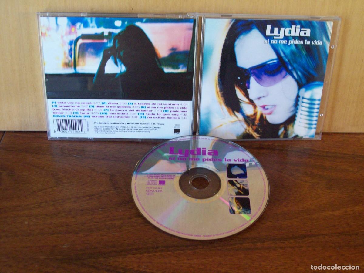 CDs de m&uacute;sica: LYDIA - SI NO ME PIDES LA VIDA - CD - Foto 1