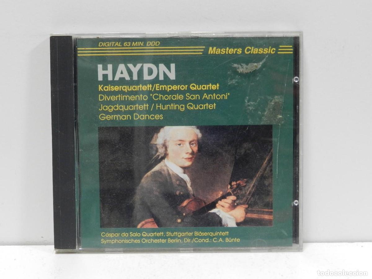 CDs de m&uacute;sica: DISCO CD. Haydn &ndash; Emperor Quartet - Masters Classic. COMPACT DISC. - Foto 1