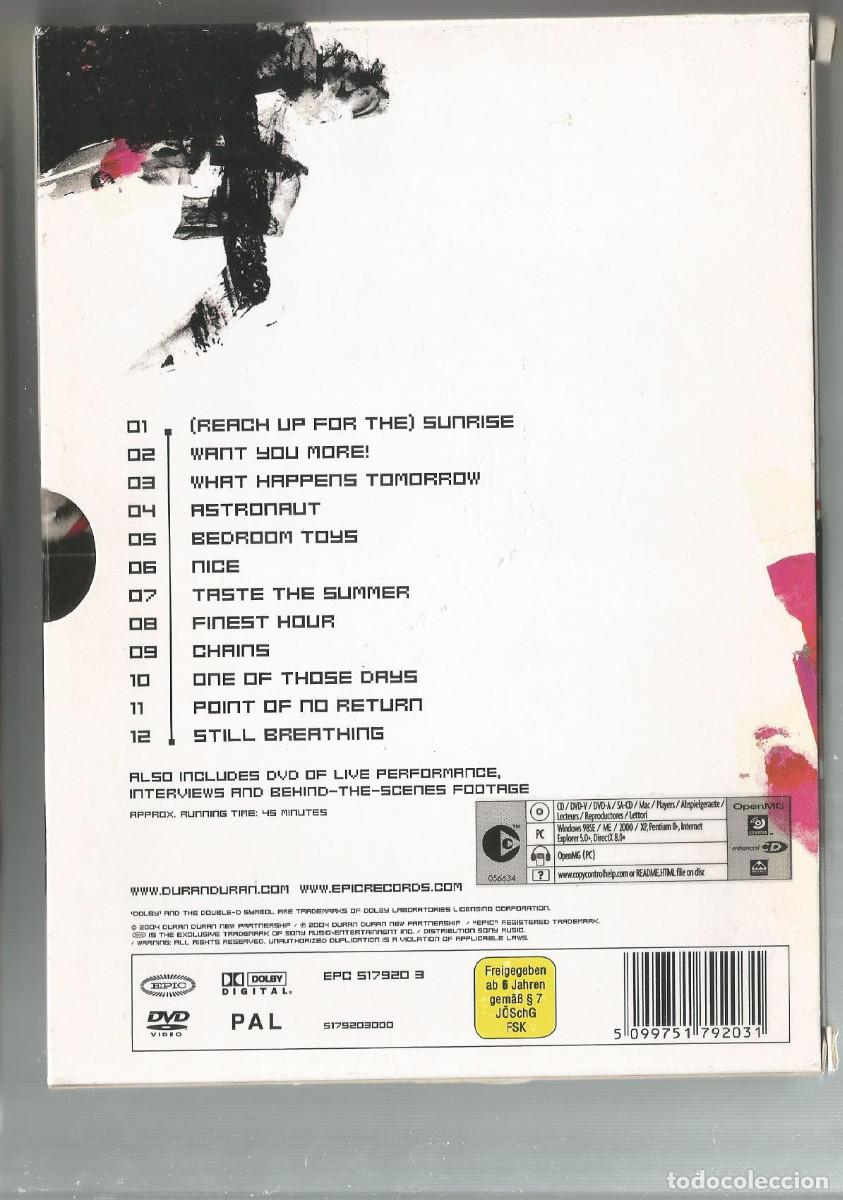 CDs de m&uacute;sica: DURAN DURAN ASTRONAUT CD + DVD - Foto 2