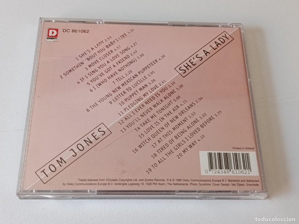 CDs de m&uacute;sica: CD TOM JONES VER FOTO - Foto 2