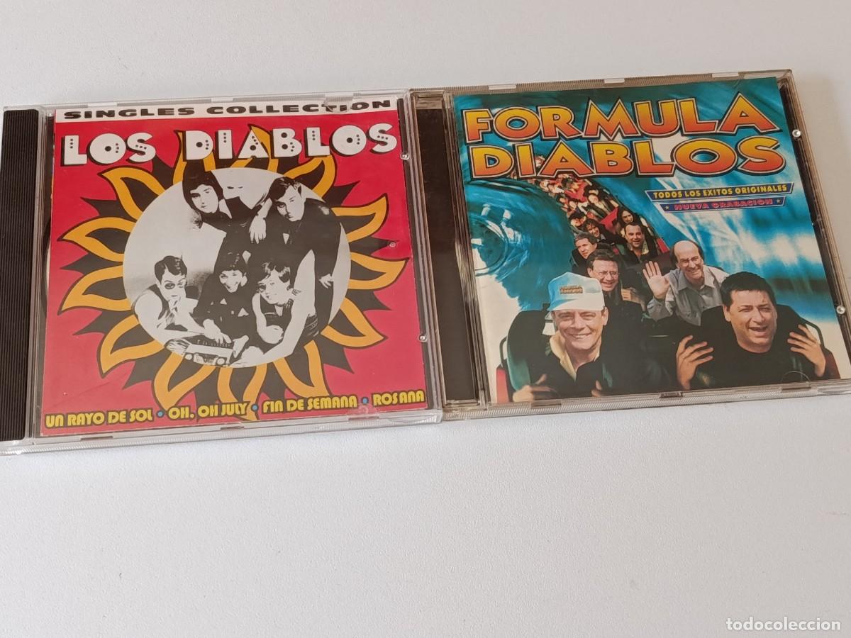 CDs de m&uacute;sica: 2 CD LOS DIABLOS - FORMULA DIABLOS - Foto 1