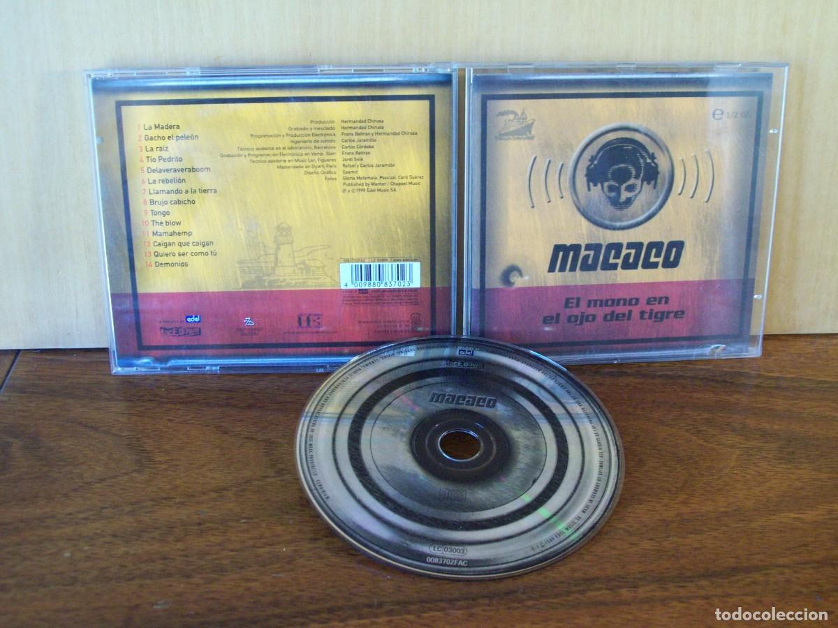 CDs de m&uacute;sica: MACACO - EL MONO EN EL OJO DEL TIGRE - CD - Foto 1