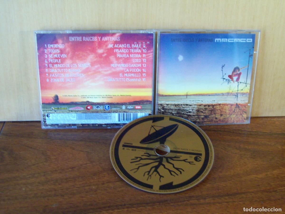 CDs de m&uacute;sica: MACACO - ENTRE RAICES Y ANTENAS - CD - Foto 1