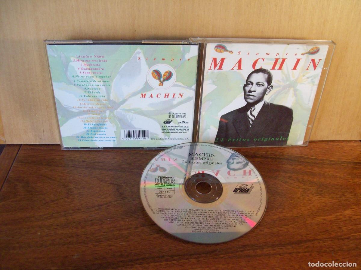 CDs de m&uacute;sica: ANTONIO MACHIN - SIEMPRE - 24 EXITOS ORIGINALES - CD - Foto 1