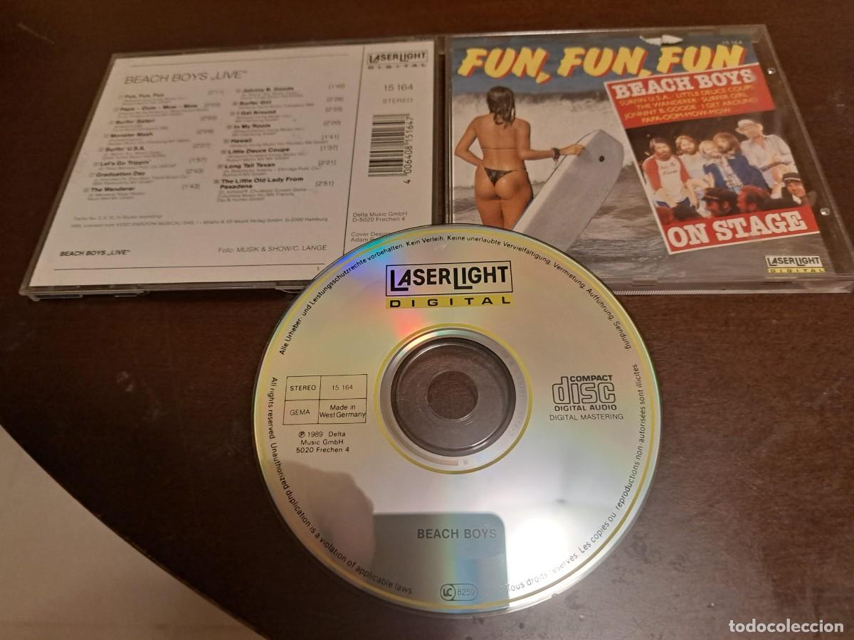 CDs de m&uacute;sica: BEACH BOYS - CD - ON STAGE - FUN FUN FUN - Foto 1