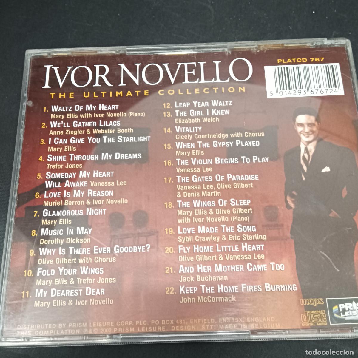 CDs de m&uacute;sica: Ivor Novello &ndash; The Ultimate Collection CD - Foto 2