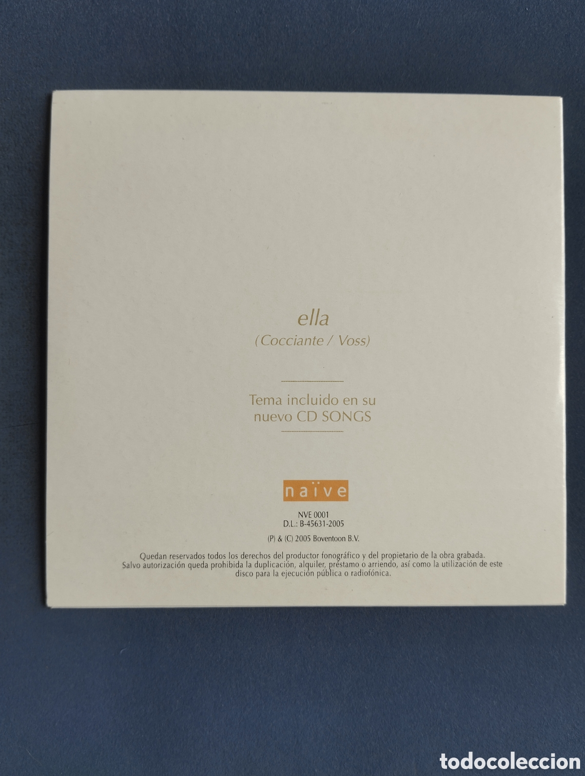 CDs de m&uacute;sica: Richard Cocciante - ella - CD single - Foto 2