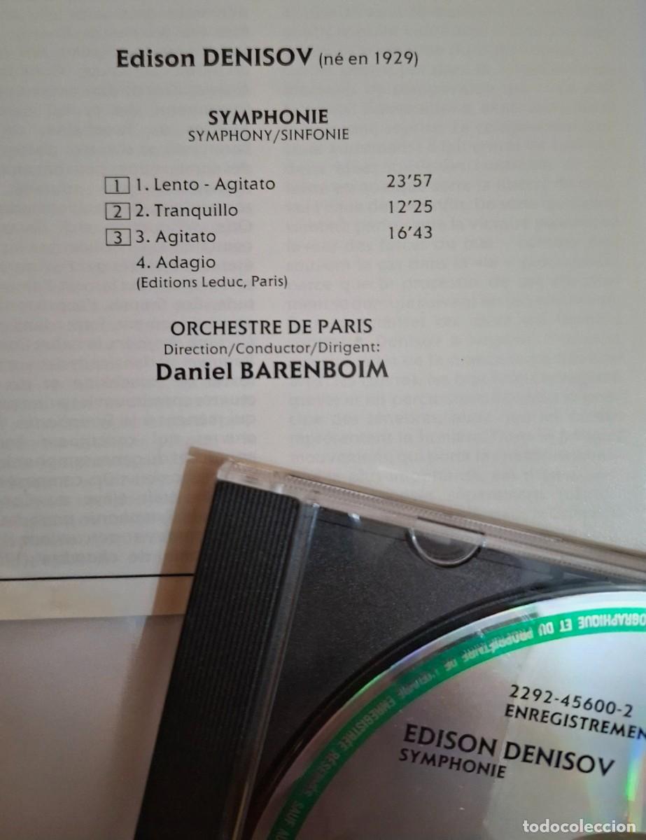 CDs de m&uacute;sica: EDISON DENISOV: SYMPHONIE - Foto 2