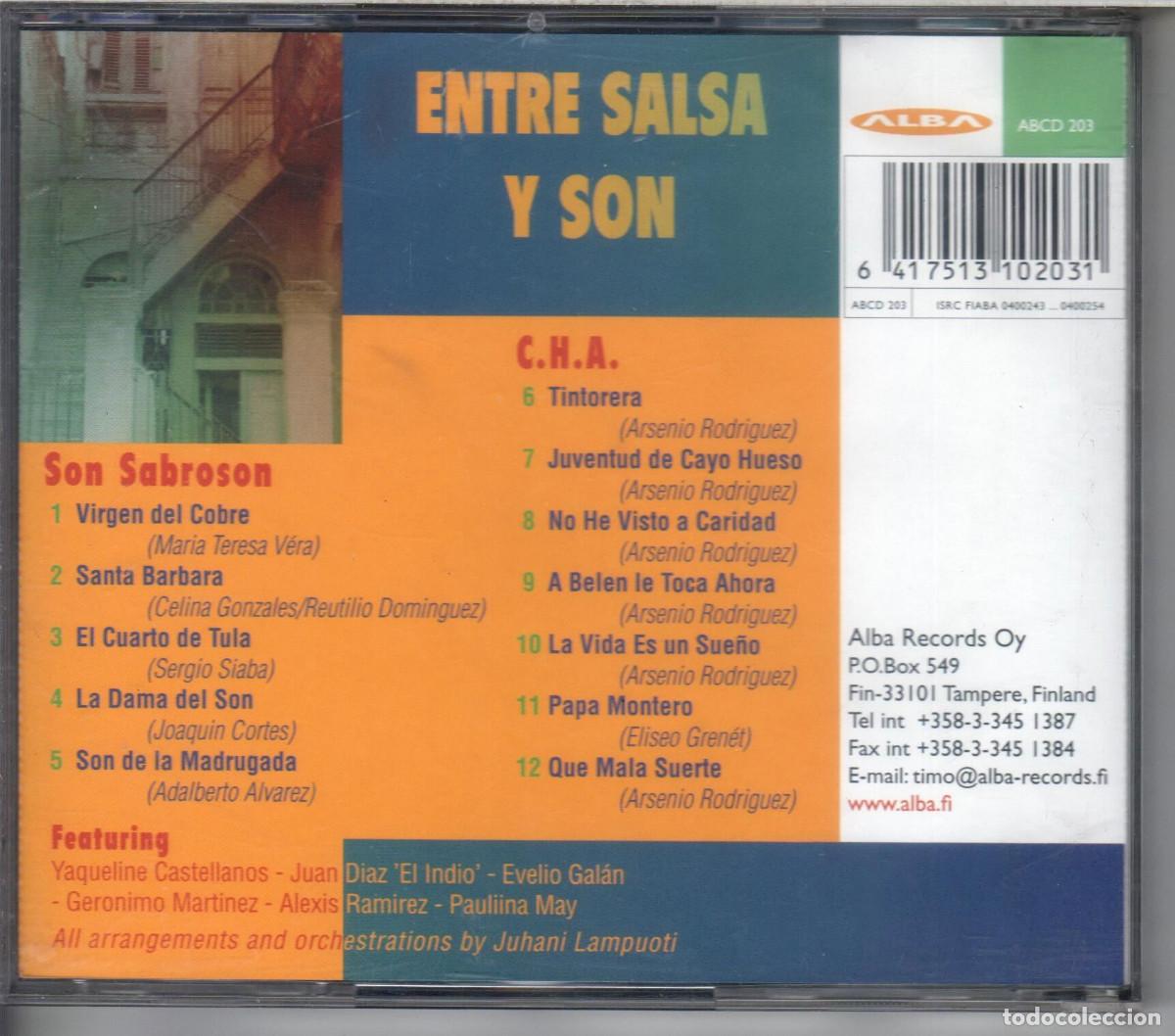 CDs de m&uacute;sica: Entre salsa y son Nuevo precintado - Foto 2