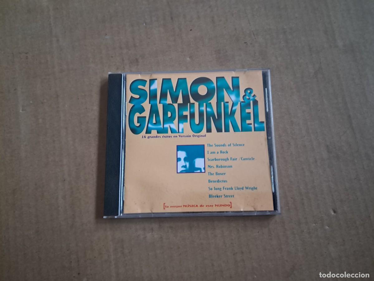 CDs de m&uacute;sica: SIMON & GARFUNKEL - 16 GRANDES EXITOSEN VERSION ORIGINAL CD 1998 - Foto 1