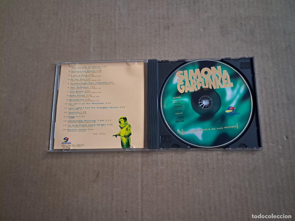 CDs de m&uacute;sica: SIMON & GARFUNKEL - 16 GRANDES EXITOSEN VERSION ORIGINAL CD 1998 - Foto 2