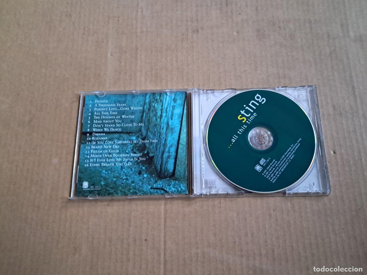 CDs de m&uacute;sica: STING - ALL THIS TIME CD 2001 - Foto 2