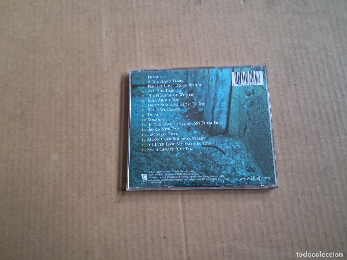 CDs de m&uacute;sica: STING - ALL THIS TIME CD 2001 - Foto 3