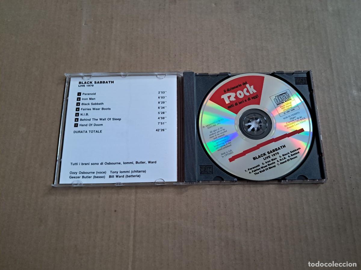 CDs de m&uacute;sica: BLACK SABBATH - LIVE 1970 CD 1991 - Foto 2