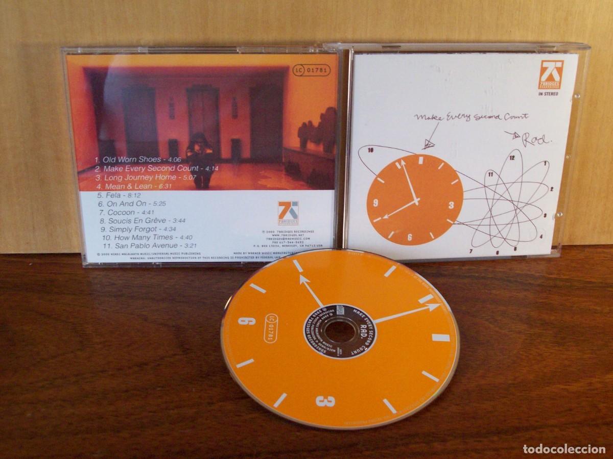 CDs de m&uacute;sica: MAKE EVERY SECOND COUNT - RAD - CD PRODUCIDO EN USA - Foto 1