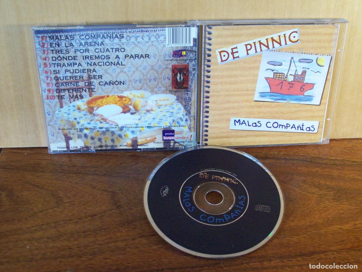 CDs de m&uacute;sica: MALAS COMPA&Ntilde;IAS - DE PINNINC - CD - Foto 1