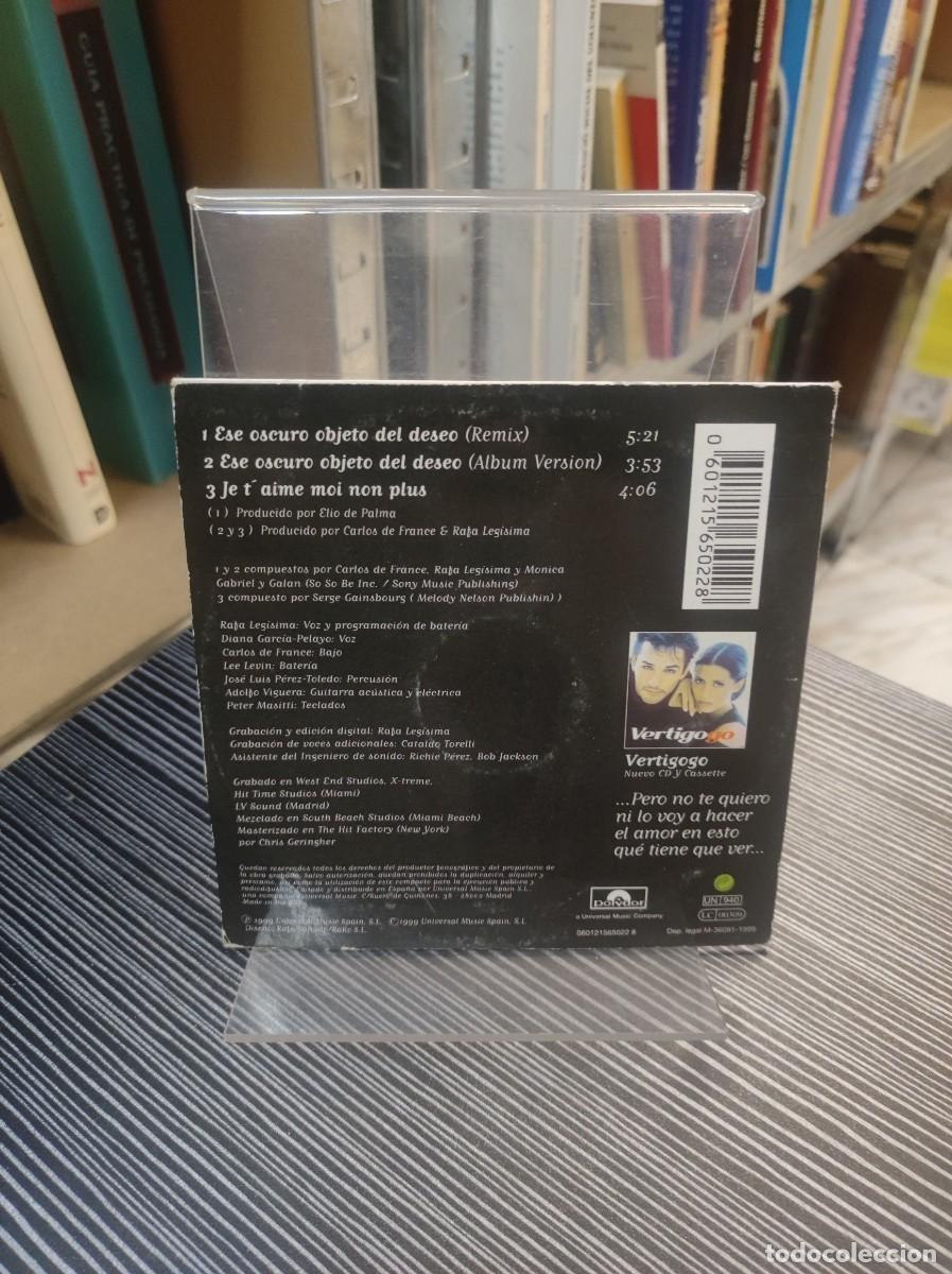 CDs de m&uacute;sica: Vertigogo &ndash; Ese Oscuro Objeto Del Deseo - Foto 2