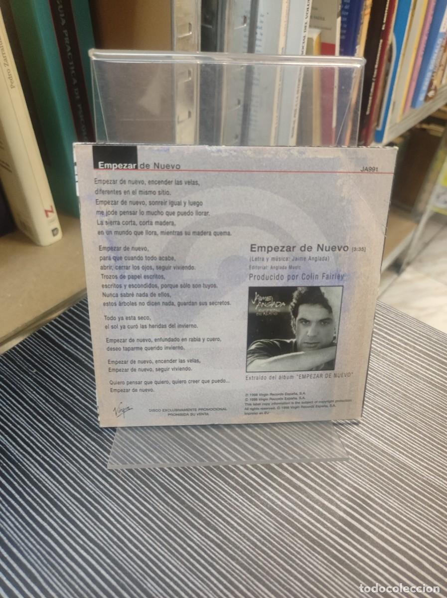 CDs de m&uacute;sica: Jaime Anglada &ndash; Empezar De Nuevo - Foto 2