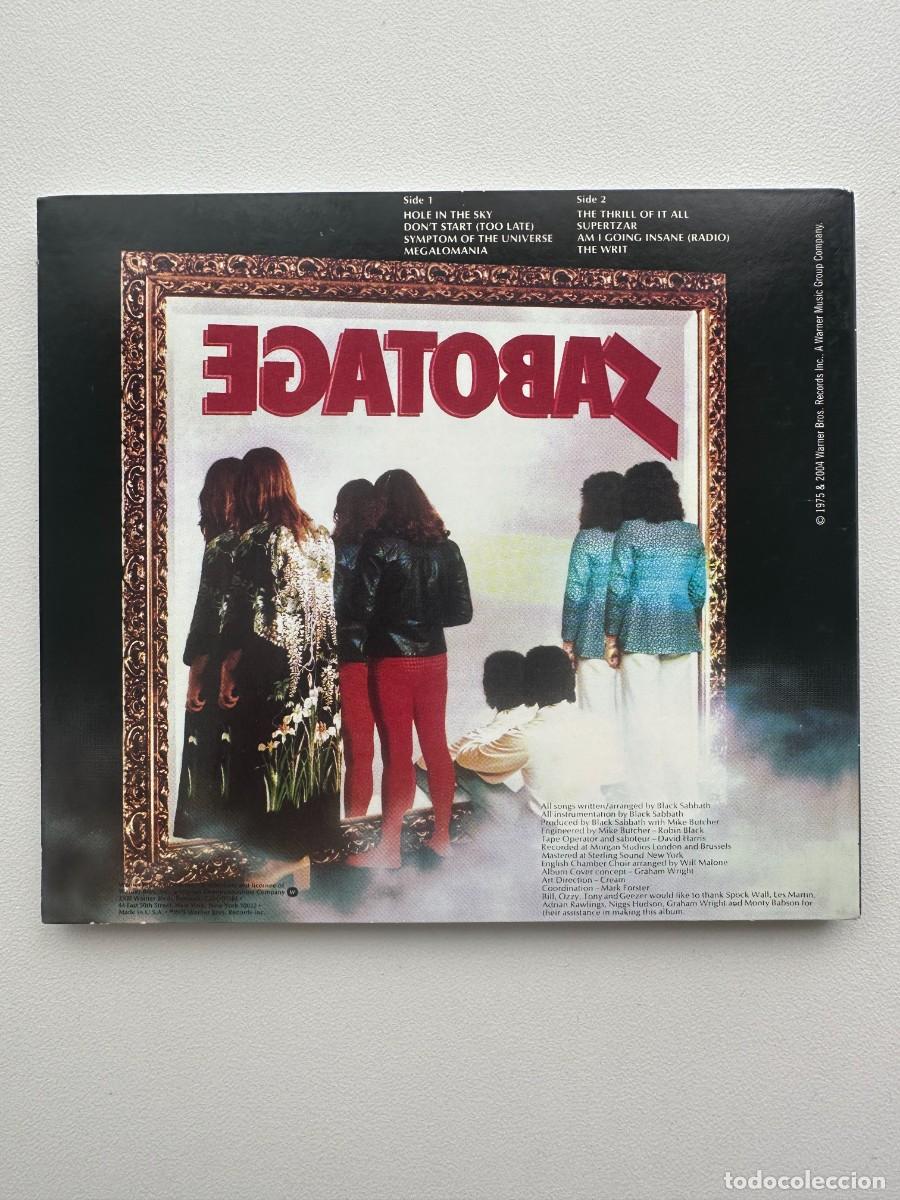 CDs de m&uacute;sica: Black Sabbath - Sabotage (Digipack) - Foto 2