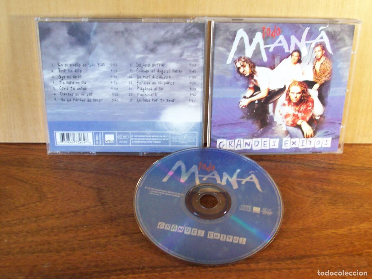 CDs de m&uacute;sica: MANA - TODO MANA - GRANDES EXITOS - CD - Foto 1