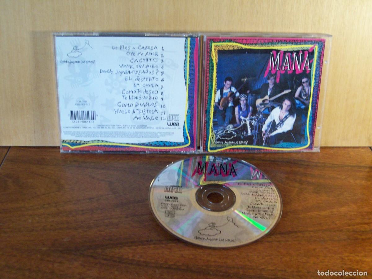 CDs de m&uacute;sica: MANA - DONDE JUGARAN LOS NI&Ntilde;OS - CD - Foto 1