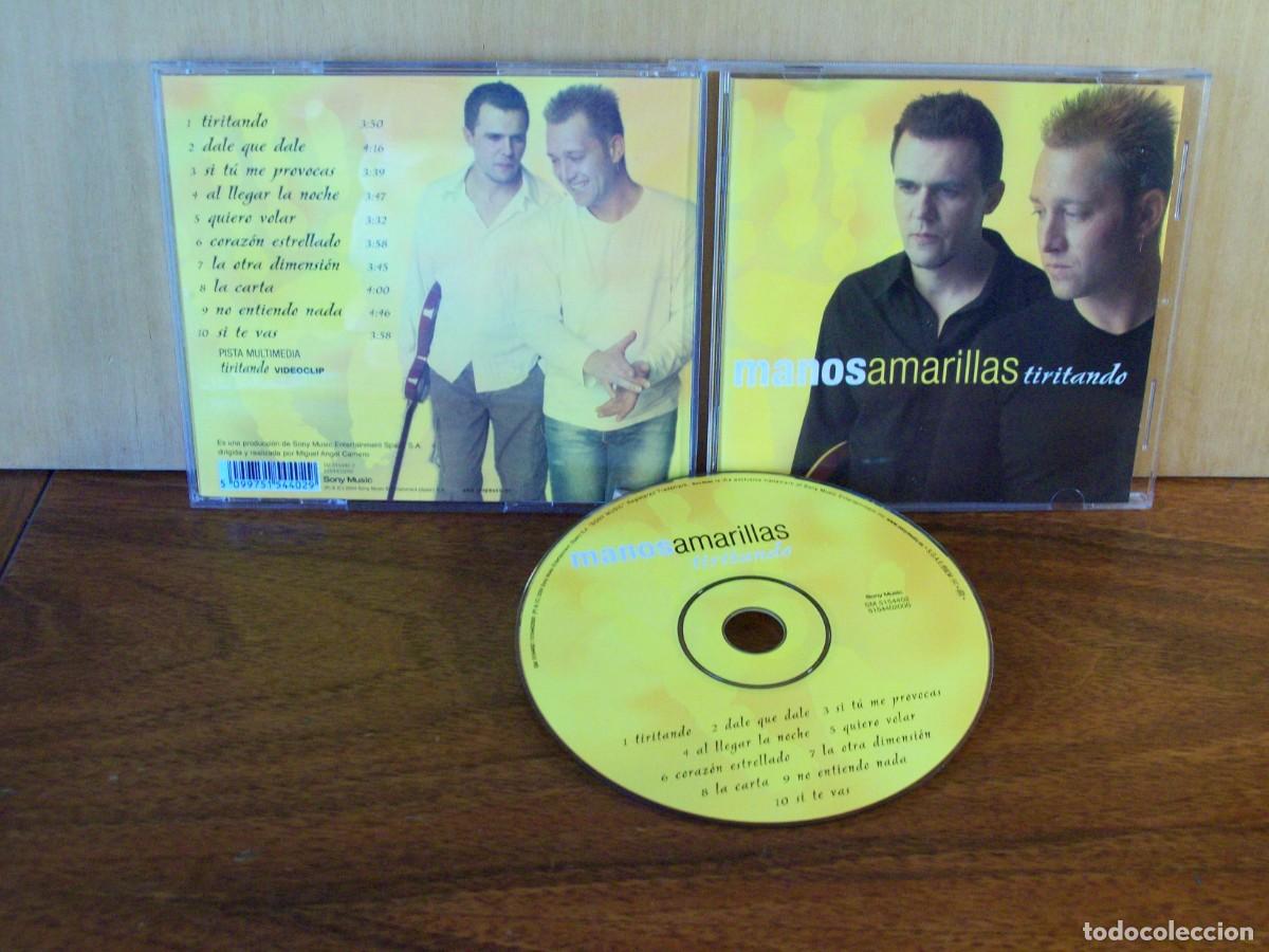 CDs de m&uacute;sica: MANOS AMARILLAS - TIRITANDO - CD - Foto 1