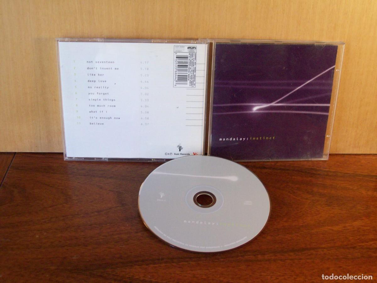 CDs de m&uacute;sica: MANDALAY - INSTINCT - CD PRODUCIDO EN BRASIL - Foto 1