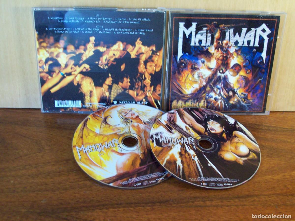 CDs de m&uacute;sica: MANOWAR - HELL ON STAGE LIVE - CD DOBLE - Foto 1
