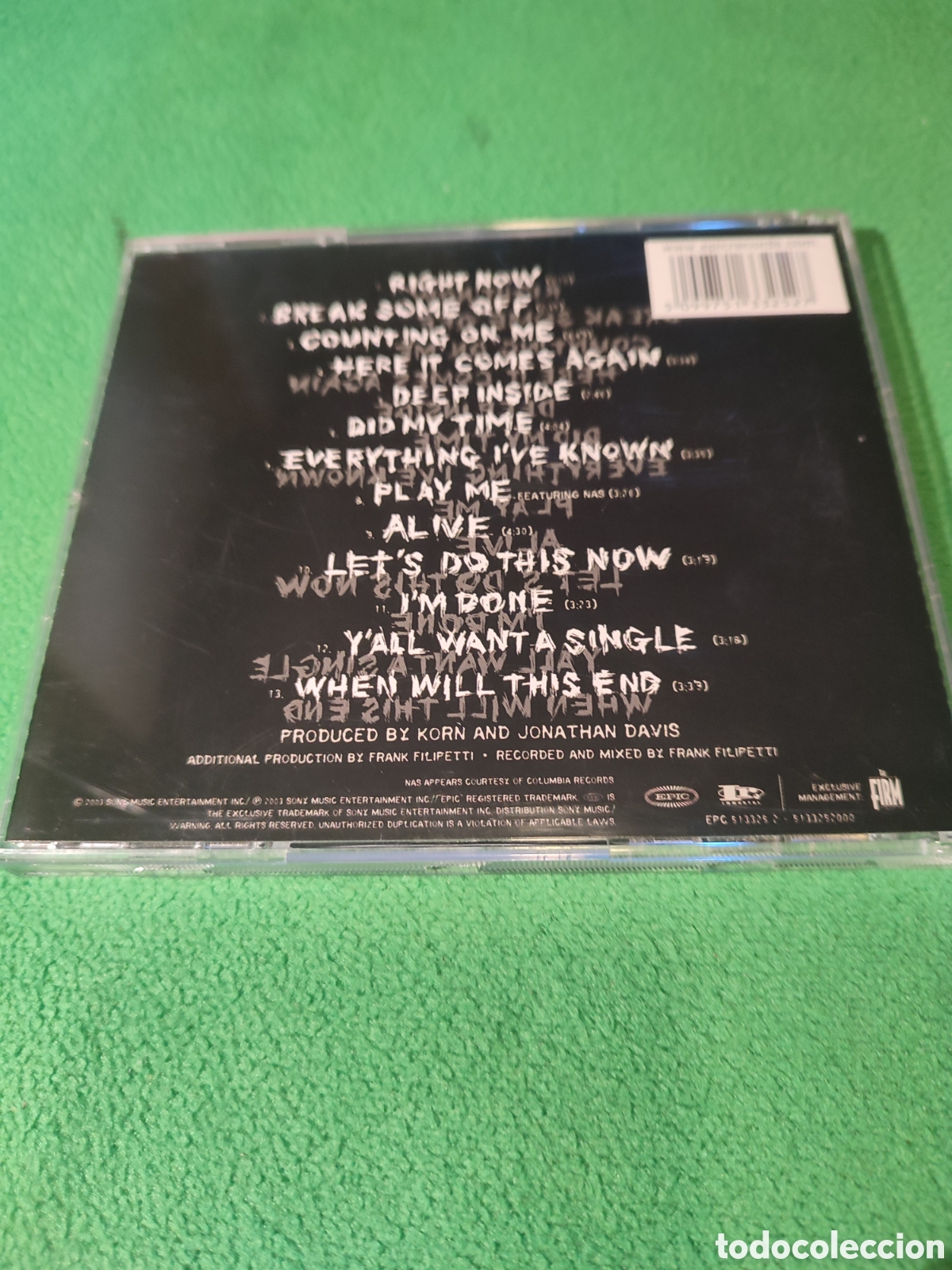 CDs de m&uacute;sica: Korn - Take a look in the mirror - Foto 3