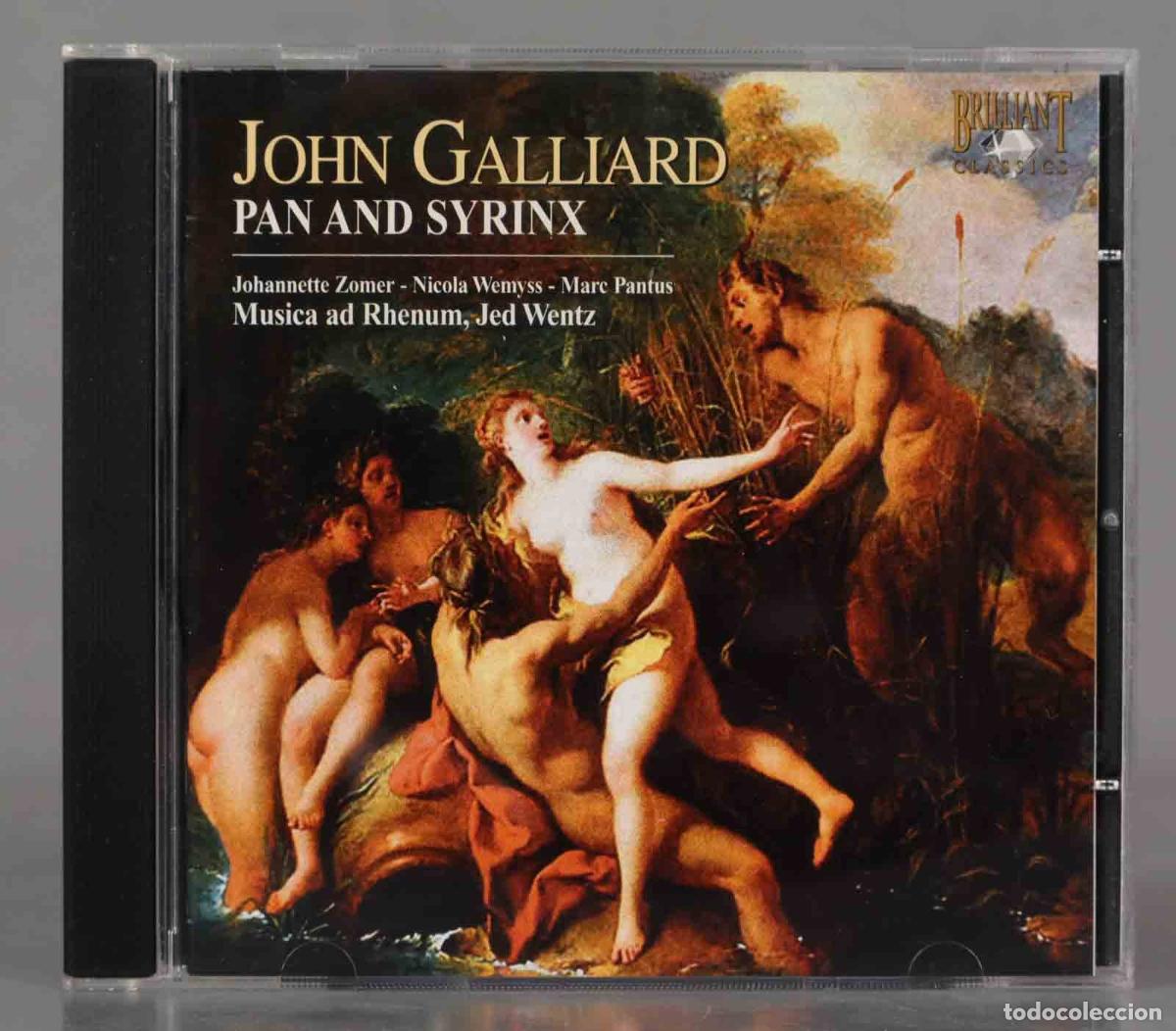 CD de M&uacute;sica: CD. John Galliard, Musica Ad Rhenum, Jed Wentz &ndash; Pan And Syrinx