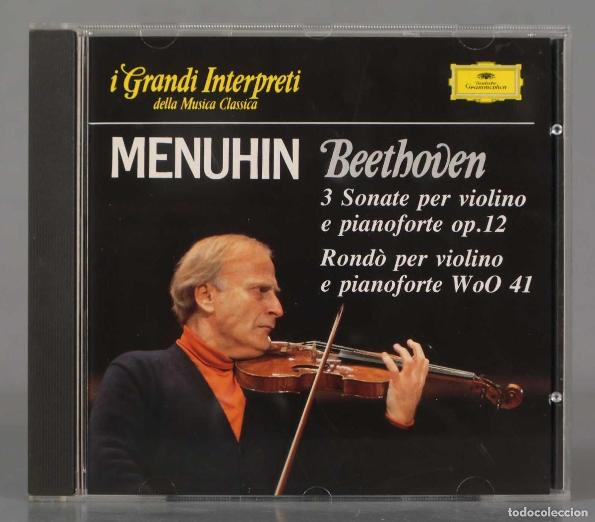 CDs de m&uacute;sica: CD. BEETHOVEN. OP 12 . 41. KEMPFF - Foto 1