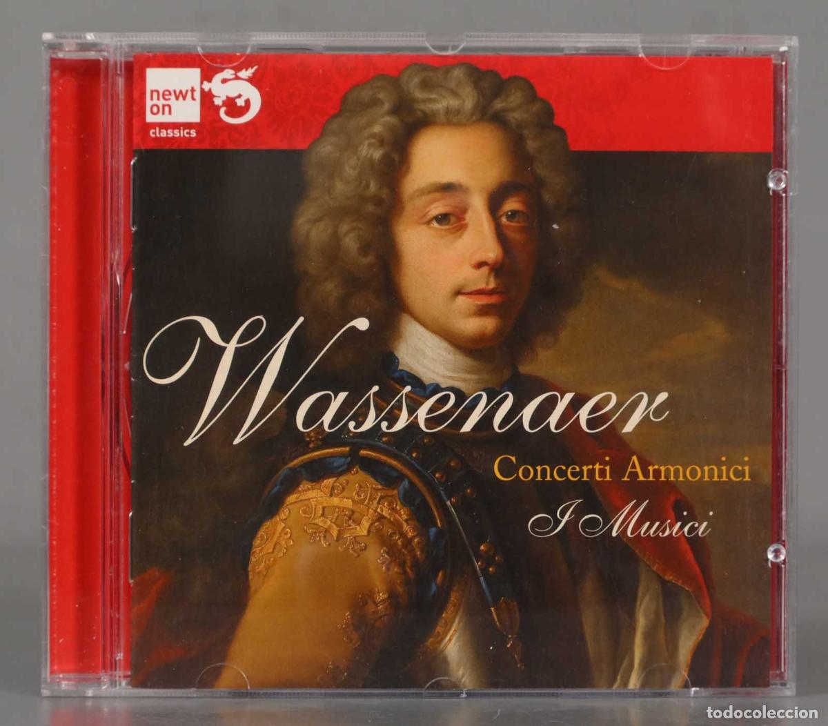CD de M&uacute;sica: CD. Unico Wilhelm Van Wassenaer, I Musici &lrm;&ndash; Concerti Armonici