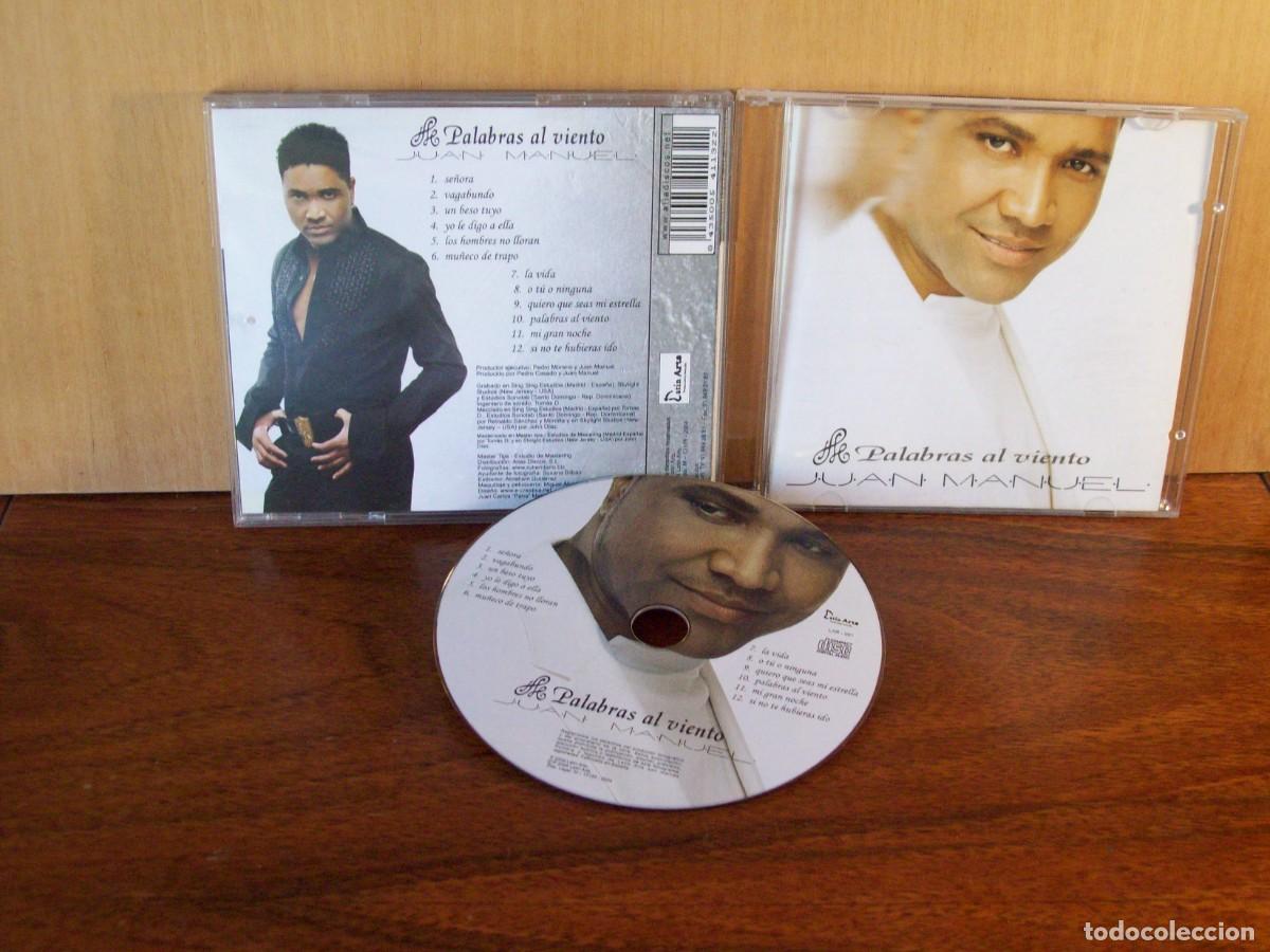 CDs de m&uacute;sica: JUAN MANUEL - PALABRAS AL VIENTO - CD - Foto 1