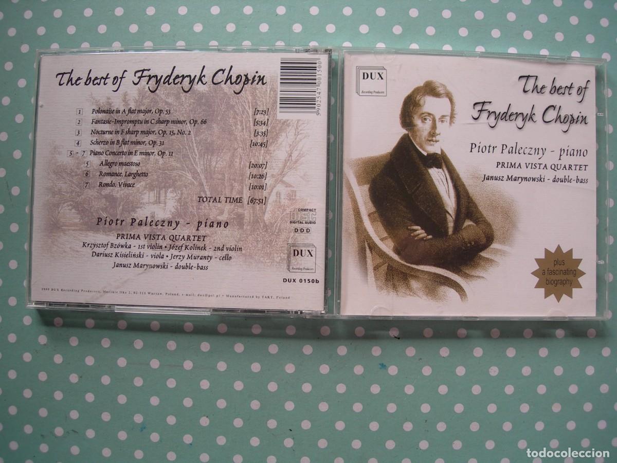 Music CDs: THE BEST OF FRYDERYK CHOPIN / PIOTR PALECZZNY / CL&Aacute;SICA / CD / 7 TEMAS / COLECCI&Oacute;N PARTICULAR