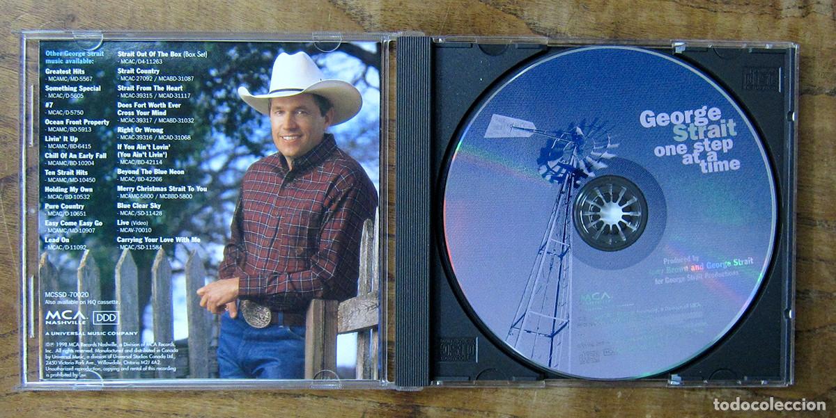 CDs de m&uacute;sica: GEORGE STRAIT - ONE STEP AT A TIME - 1998 - - Foto 2