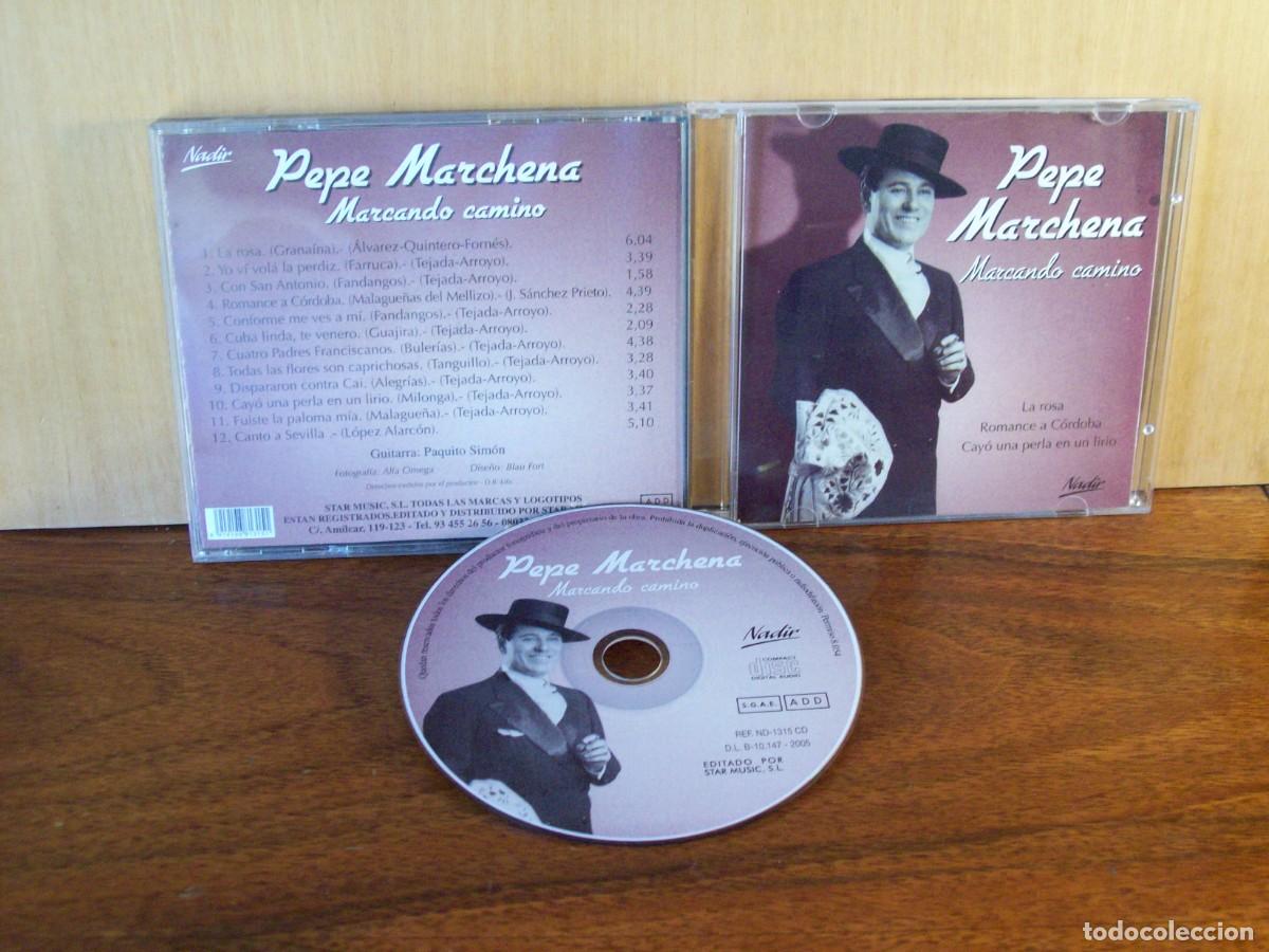CDs de m&uacute;sica: PEPE MARCHENA - MARCANDO EL CAMINO - CD - Foto 1