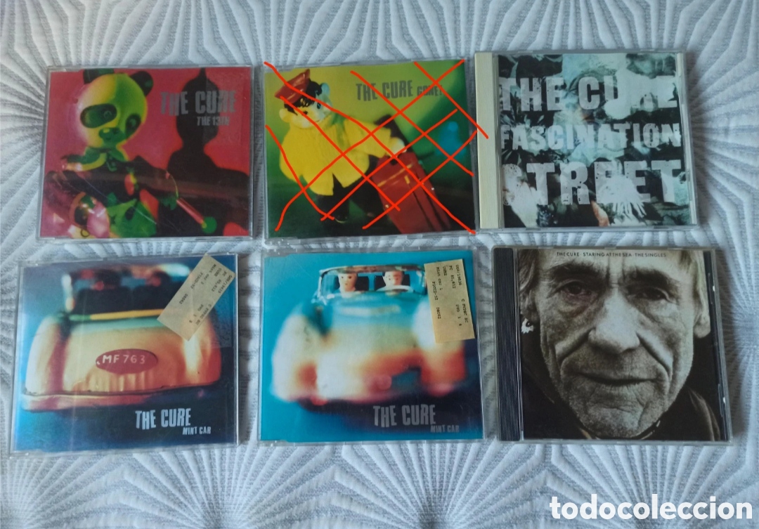 CDs de m&uacute;sica: the cure - lote de 5 cds. - Foto 1