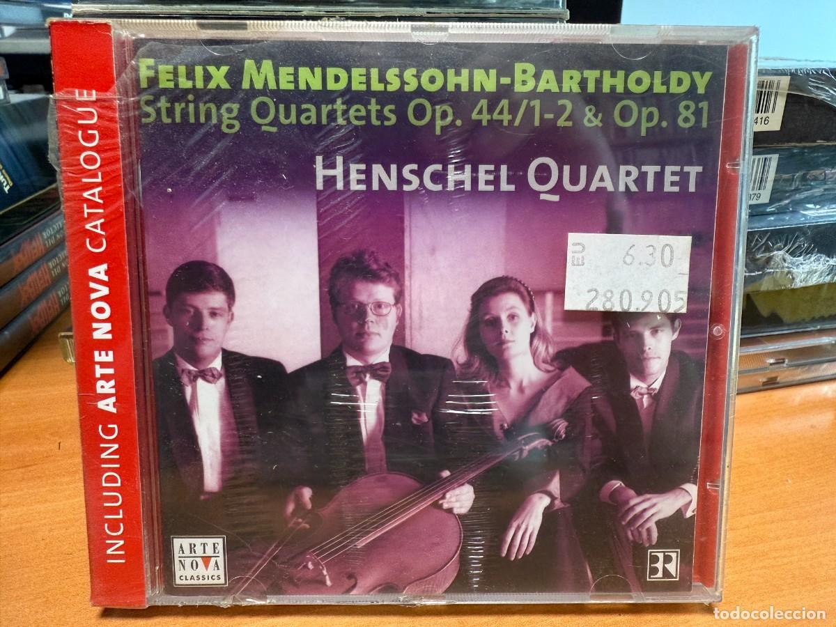CDs de m&uacute;sica: Mendelssohn - Henschel Quartett - String Quartets Vol. 3 (CD) *Precintado* - Foto 1
